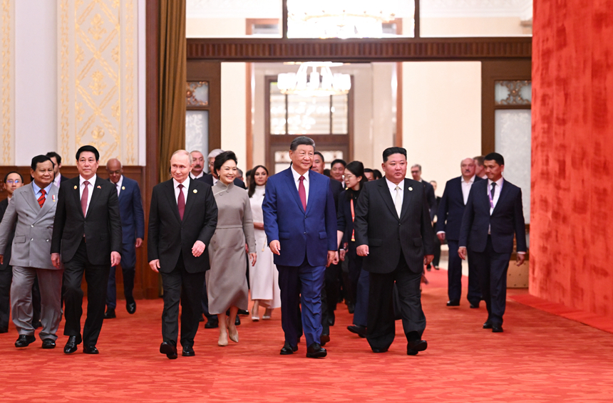 紀念中國人民抗日戰爭暨世界反法西斯戰爭勝利80周年招待會在京隆重舉行